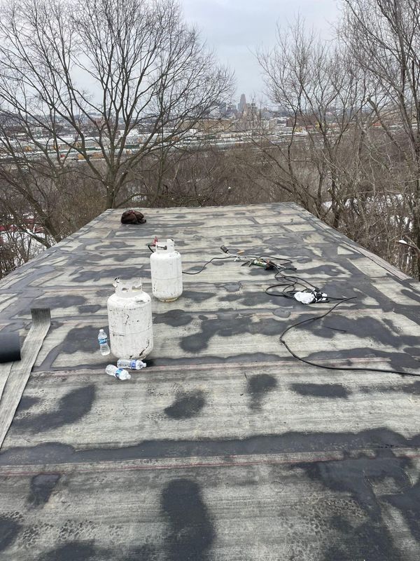 Low slope roofing services