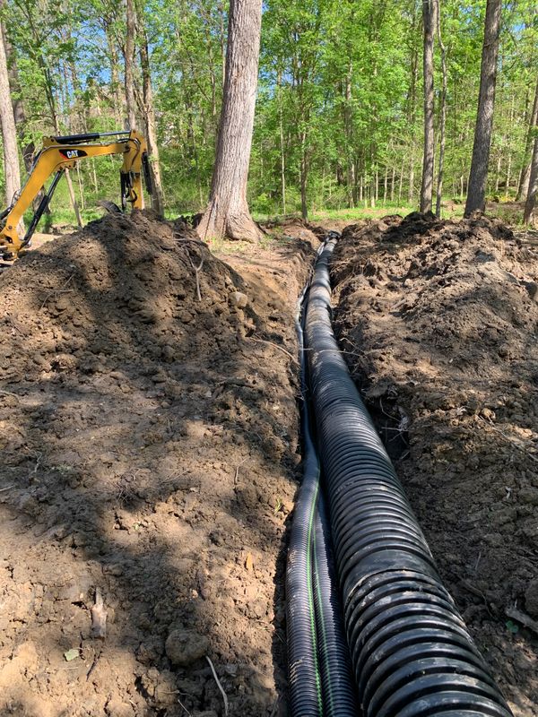 Drainage System Install & Repair - Water/Sewer Conections