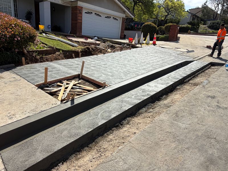 Sidewalk Installation