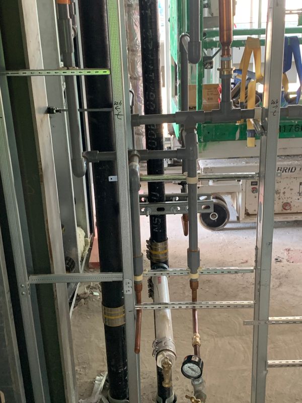 Plumbing System Installation