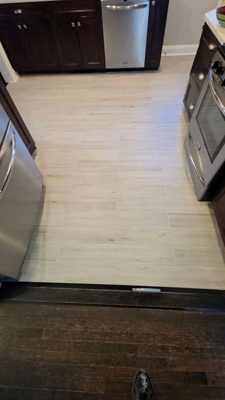 Kitchen Porcelain Tile Flooring
