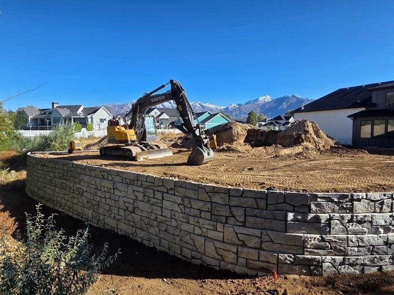 Rock and Block Retaining Walls