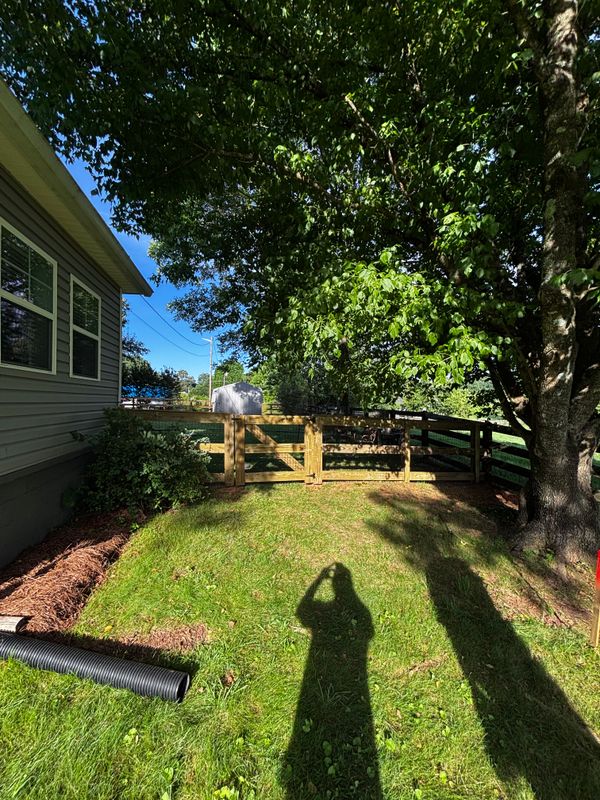 Wooden Fencing