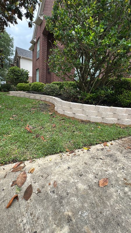Retaining Wall Construction