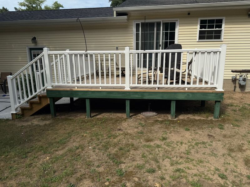 Elevating Outdoor Living: Stunning Deck Transformation in Muskegon, MI by Creations by Brian LLC