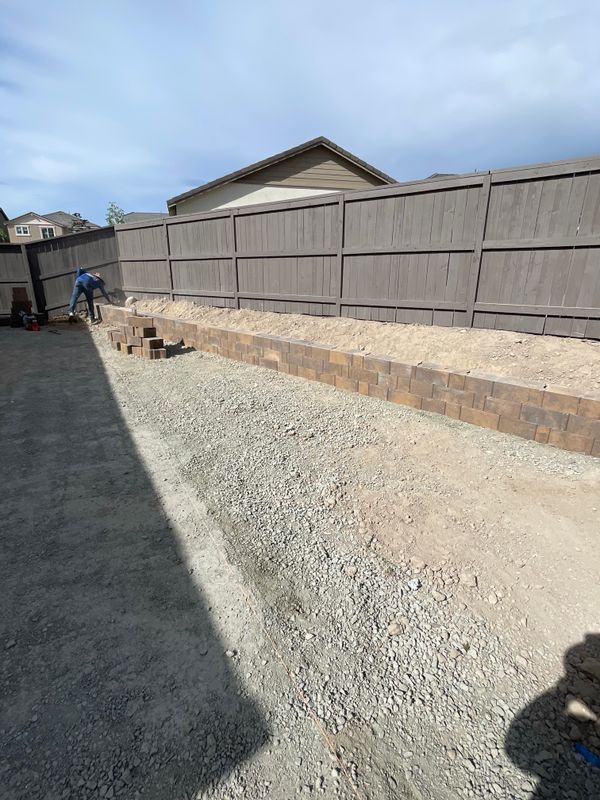 Retaining Wall Construction
