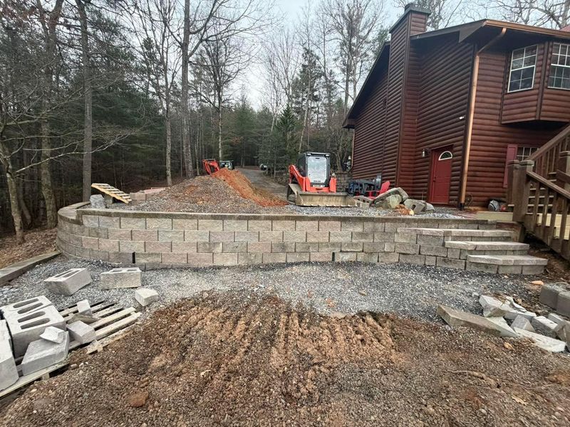 Retaining Wall Construction