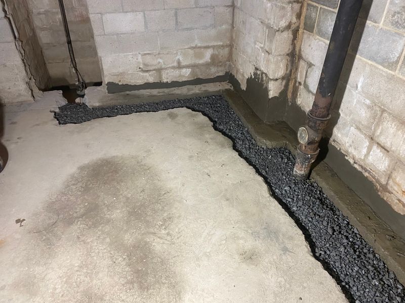 Basement waterproofing 