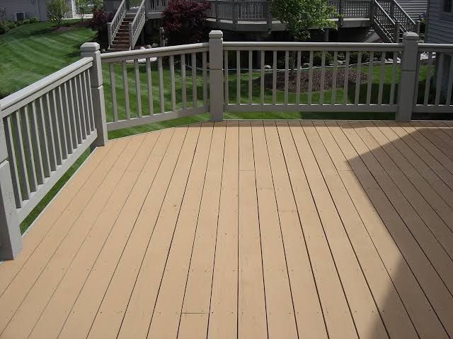 Fence and deck staining
