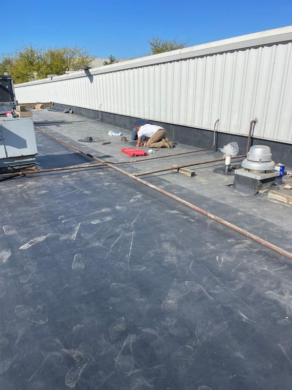 Low slope roofing services