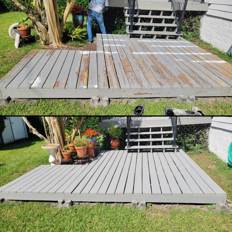 Deck paint 