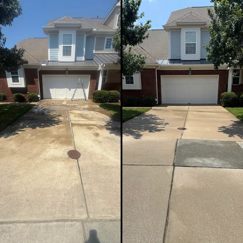 Driveway and Sidewalk Cleaning