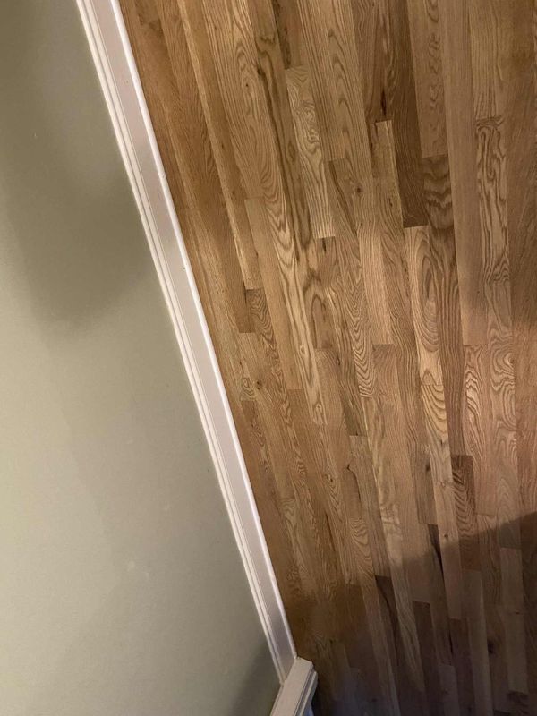 Solid hardwood installation
