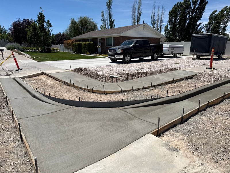 Sidewalk Installation