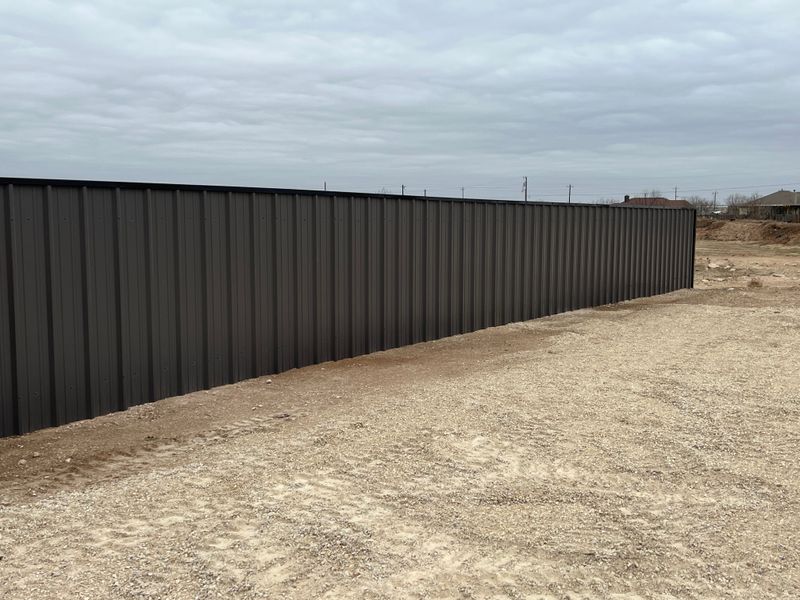 Sheet Metal Fencing