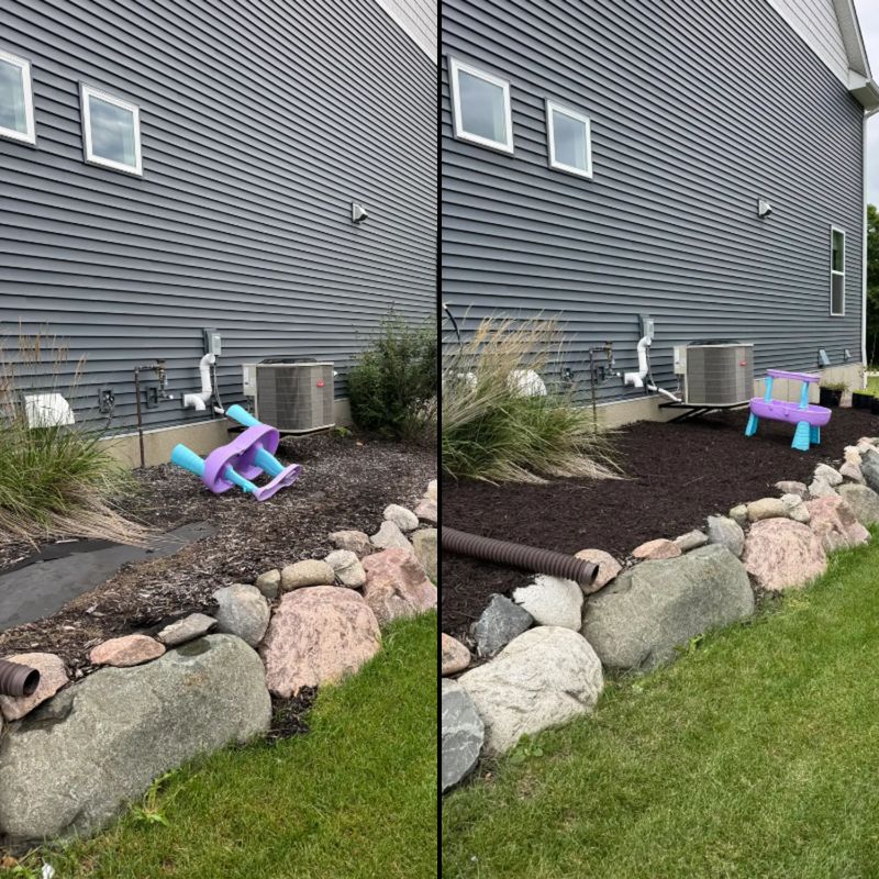 Mulch and Rock Installation gallery