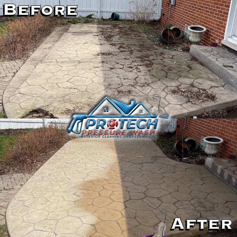 Driveway, Sidewalk and Patio Cleaning