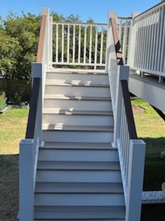 Custom Deck & Staircase Construction — Marblehead, MA