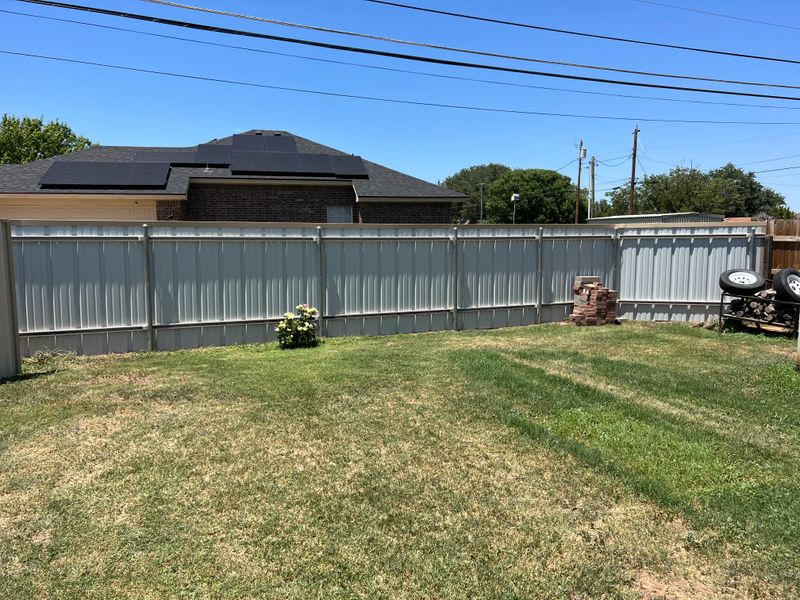 Sheet Metal Fencing
