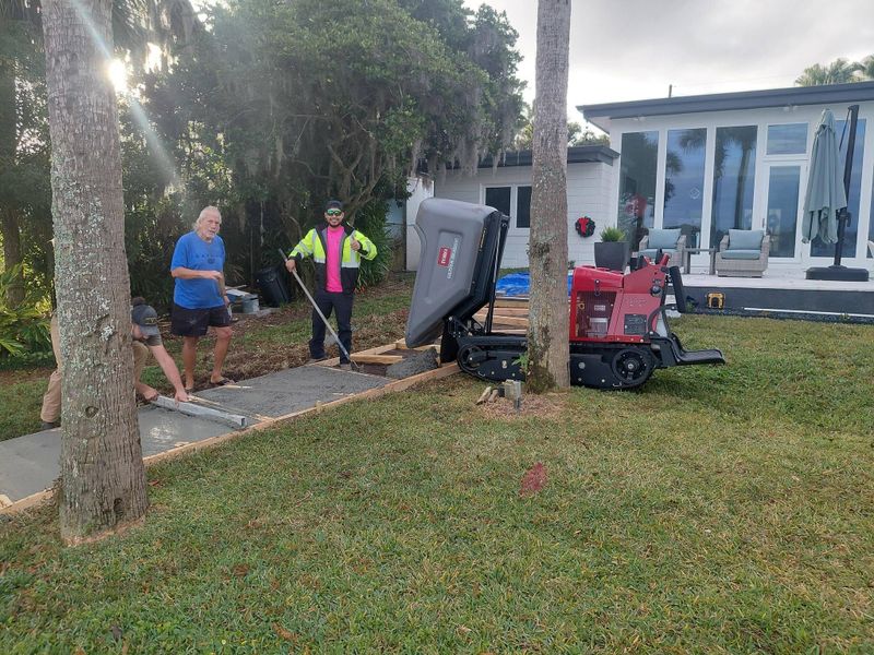 Sidewalk Installation