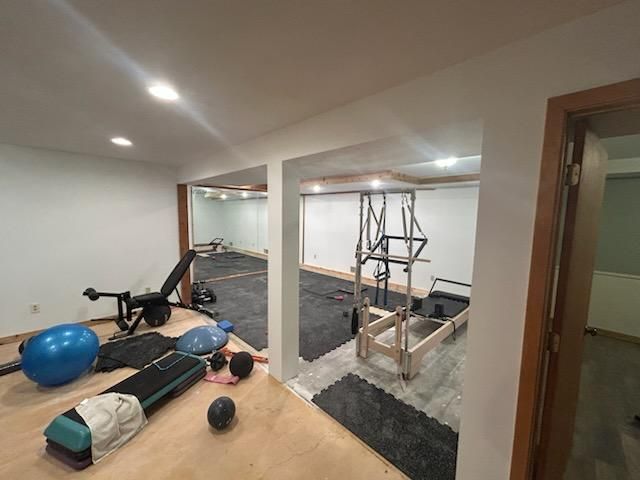 Basement Transformation: Your Dream Home Gym by J&S Development