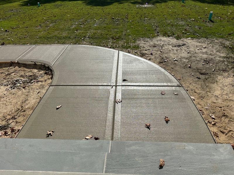 Stamped Concrete Installation