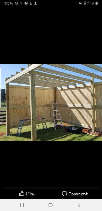 Seamless Pasture Safety: Durable Run-In Shed Construction