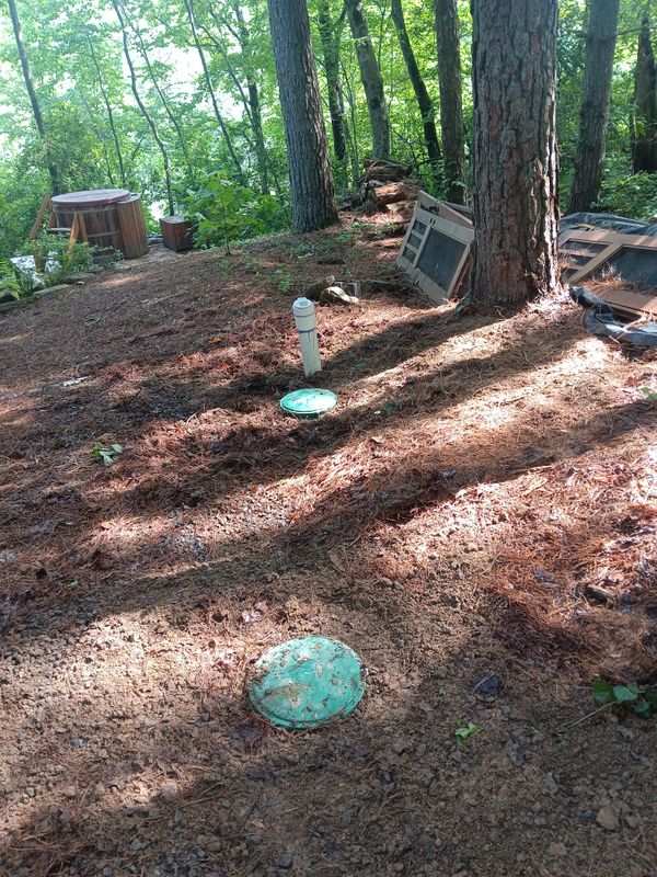 Septic leach fields