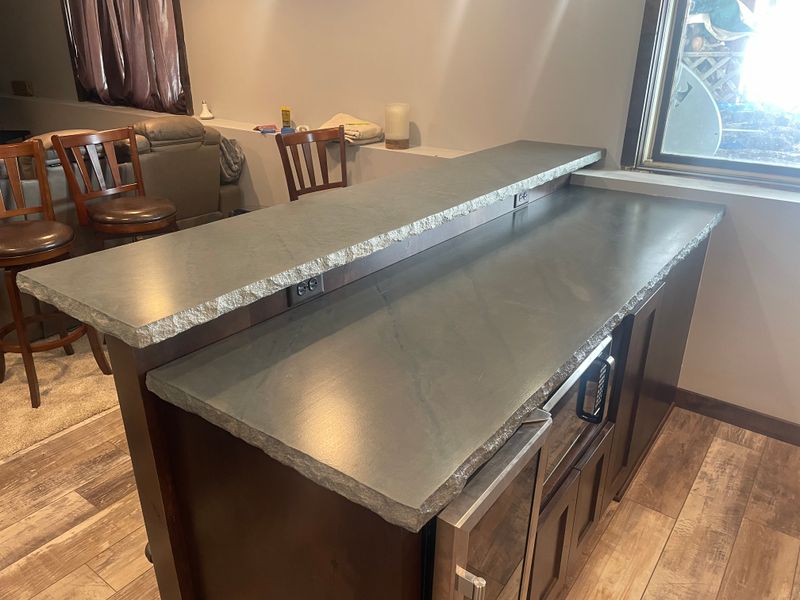 Concrete counter tops
