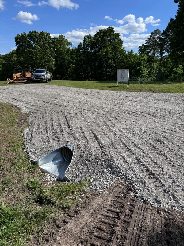 Driveways and parking lots 