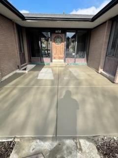 Back Patio/Stamped Color