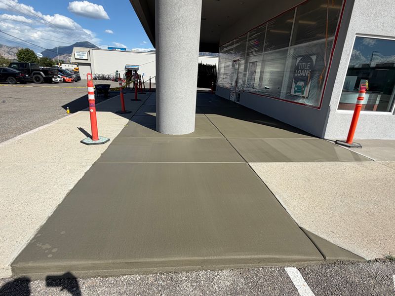 Sidewalk Installation