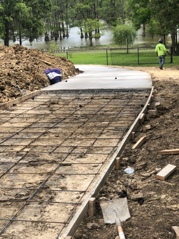 Concrete installation and repairs