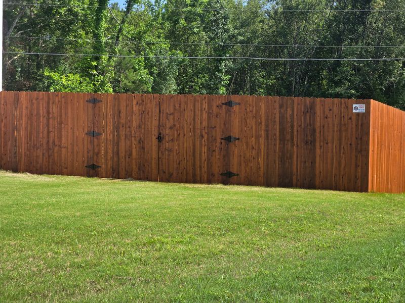 Fence Staining