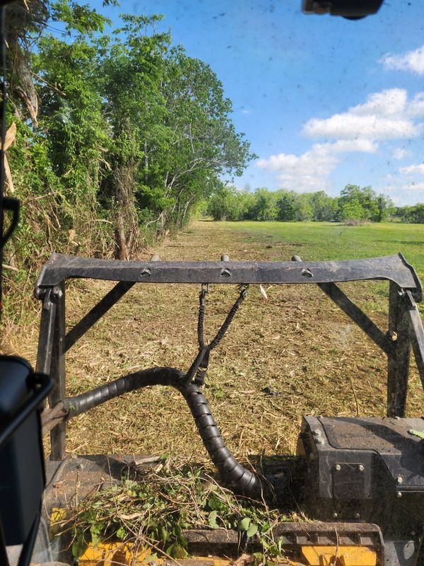 "Transforming Manvel: CKD's 6-Acre Fence Line Clearing and Tree Removal Excellence"