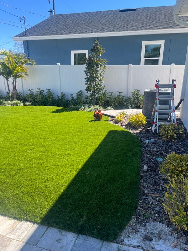 Artificial Turf Installation