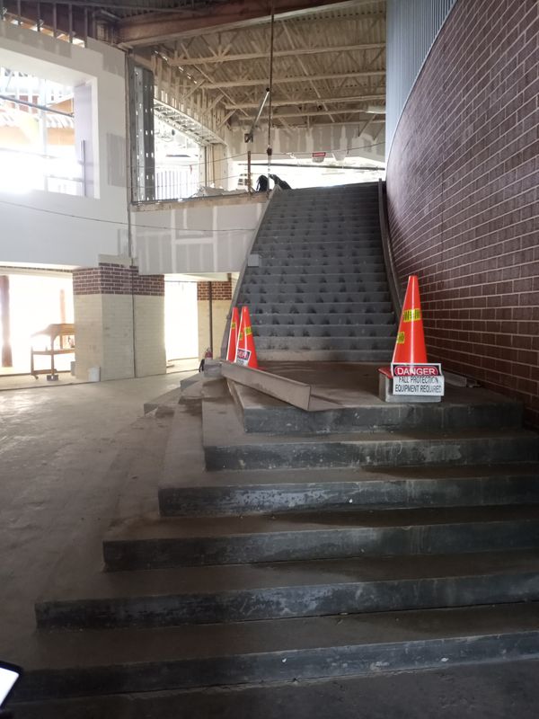 Structural Stair and Rail Erecting