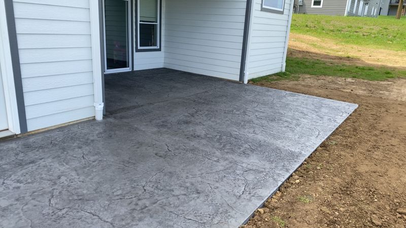 Stamped Concrete Installation