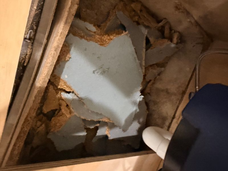 Water-Damaged Sink Base Repair Service