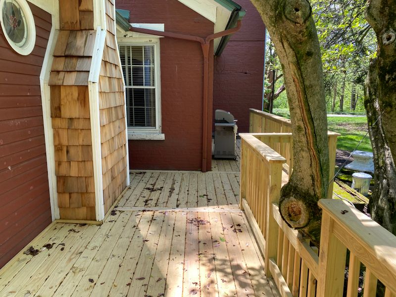 Deck staining gallery