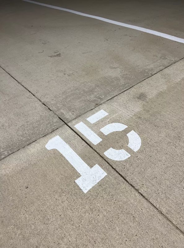 Parking Space Numbering