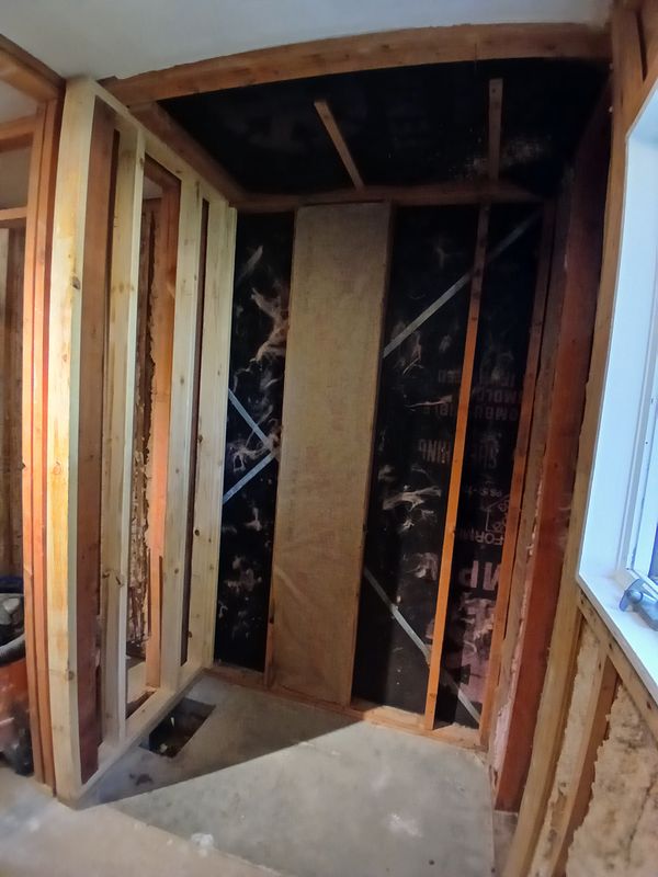 Carbondale Roof Leak repair and Drywall installation