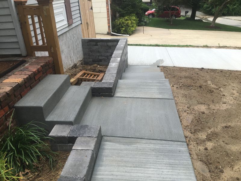 Sidewalk Installation