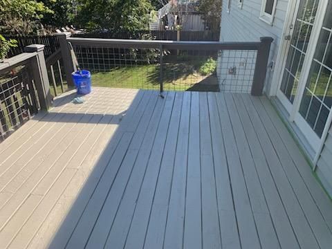 Deck Staining and Sealing