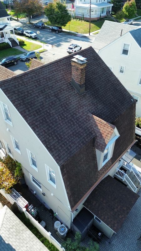 Dutch Colonial Roof Replacement & Chimney Flashing