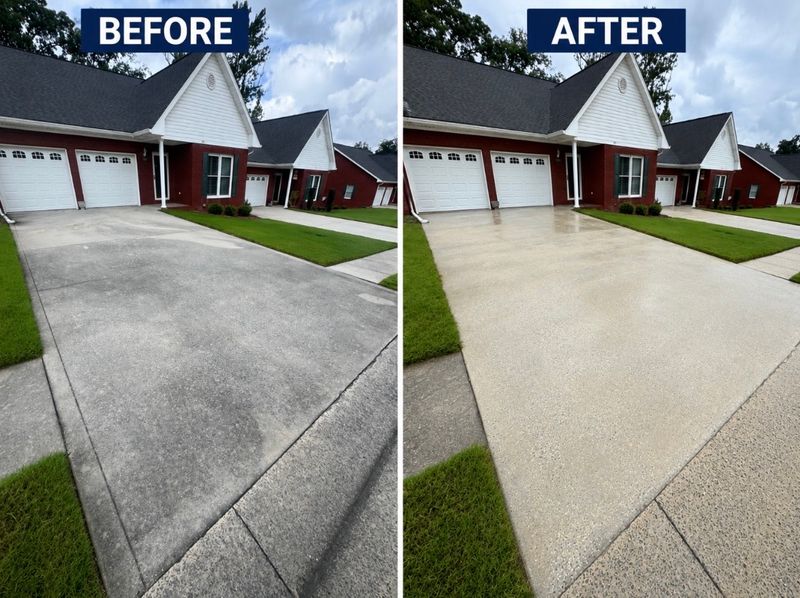 Driveway and Sidewalk Cleaning