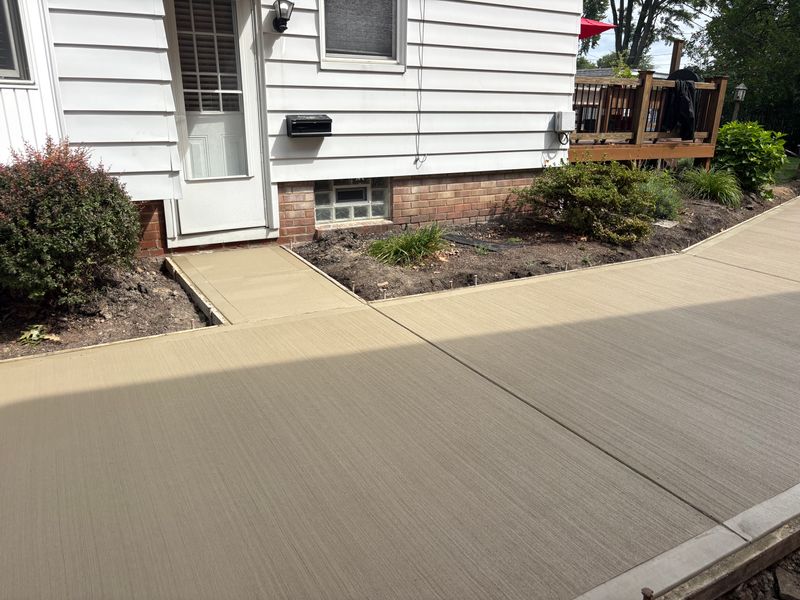 Sidewalk Installation