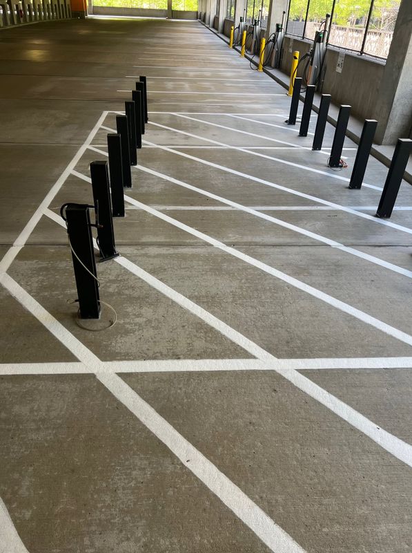 Parking Garage Striping