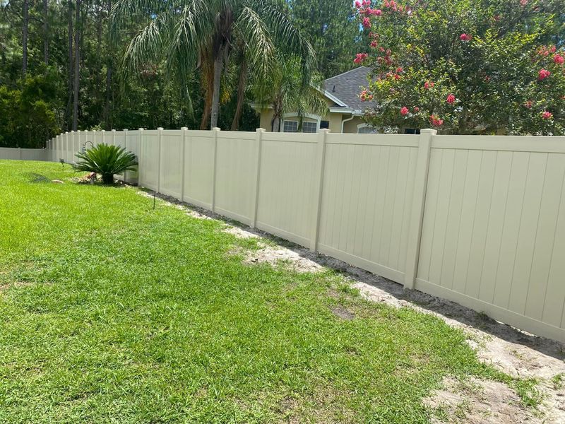 Vinyl Fence Installation