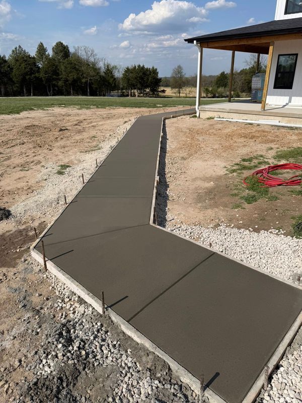 Sidewalk Installation